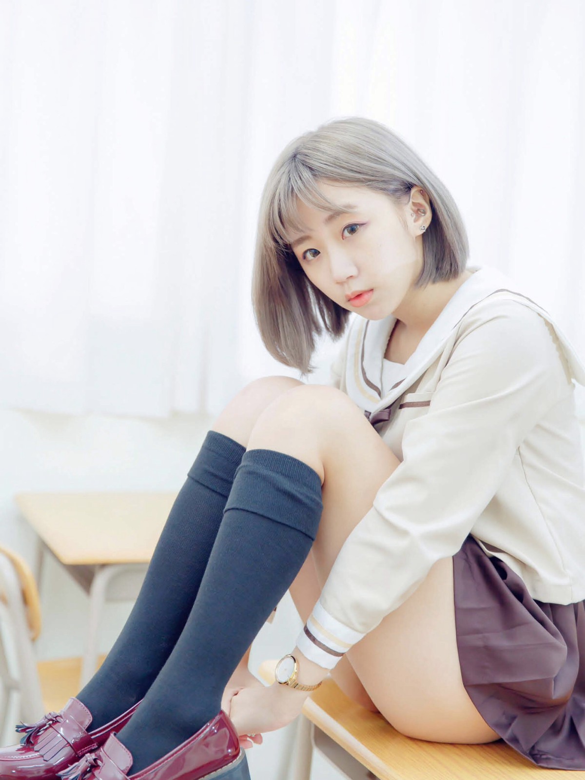 图片[16]-[JUICY]多汁女孩阮靖貽 水手服挑逗可爱单纯学生 – COSPLAY-小乔阁