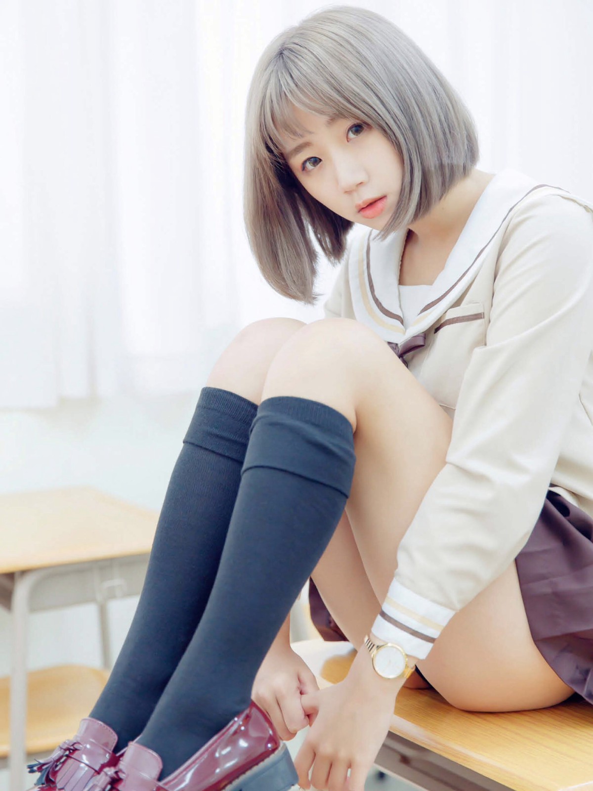 图片[18]-[JUICY]多汁女孩阮靖貽 水手服挑逗可爱单纯学生 – COSPLAY-小乔阁