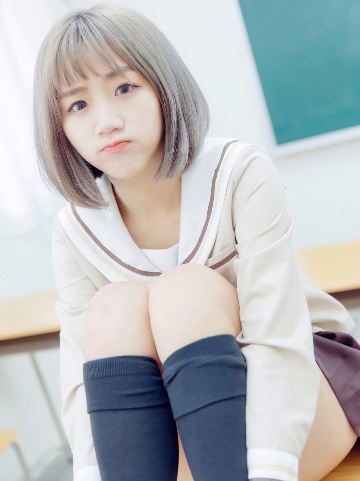 图片[19]-[JUICY]多汁女孩阮靖貽 水手服挑逗可爱单纯学生 – COSPLAY-小乔阁