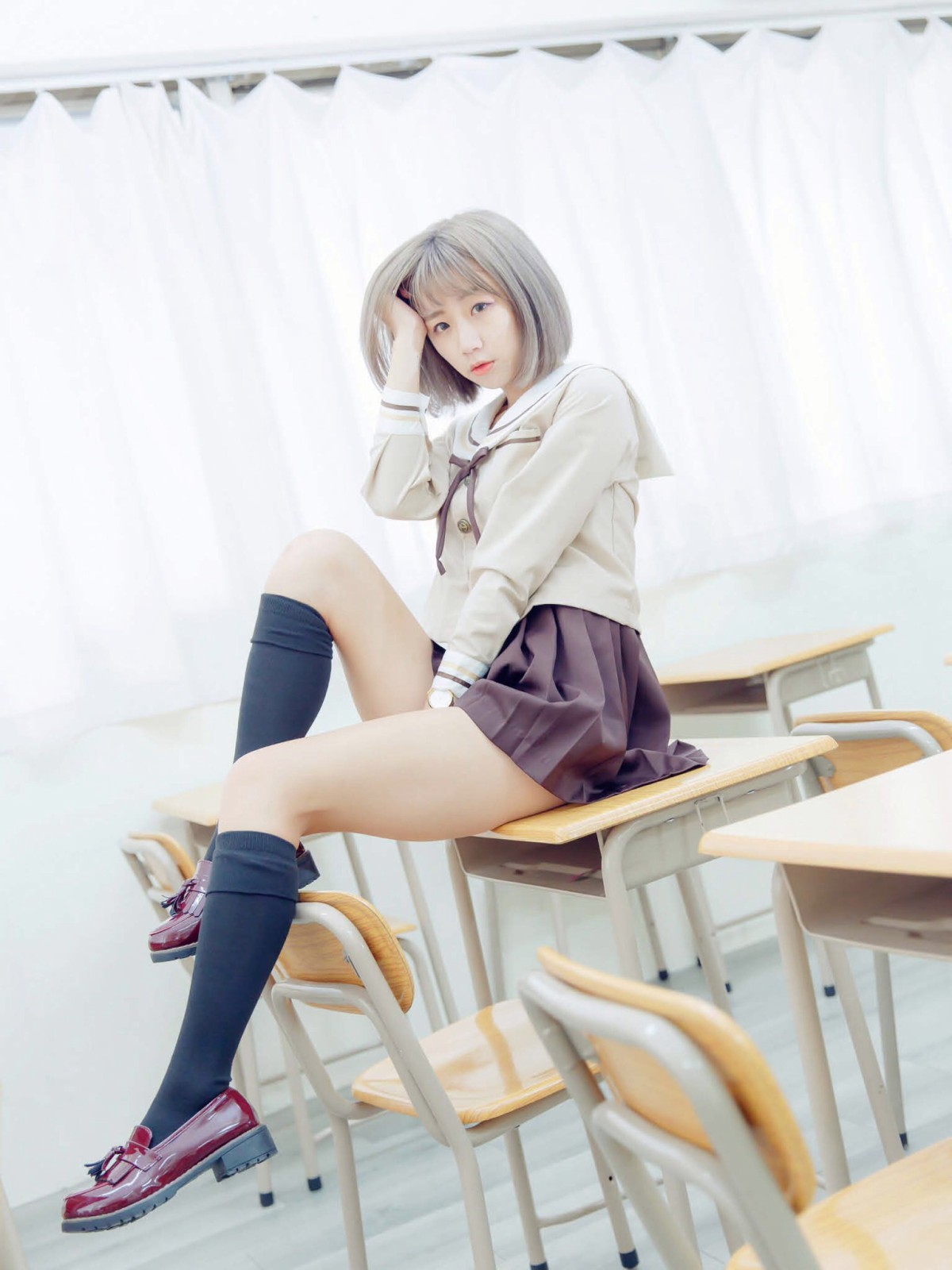 图片[26]-[JUICY]多汁女孩阮靖貽 水手服挑逗可爱单纯学生 – COSPLAY-小乔阁