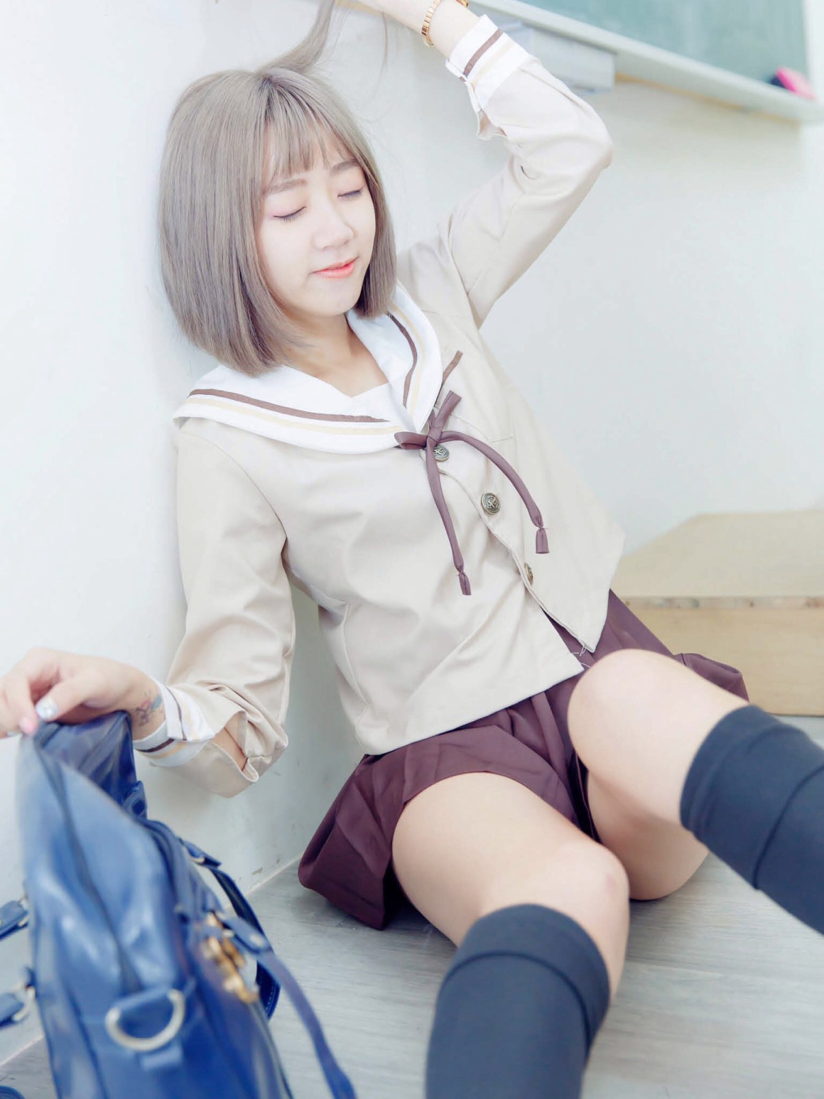 图片[38]-[JUICY]多汁女孩阮靖貽 水手服挑逗可爱单纯学生 – COSPLAY-小乔阁