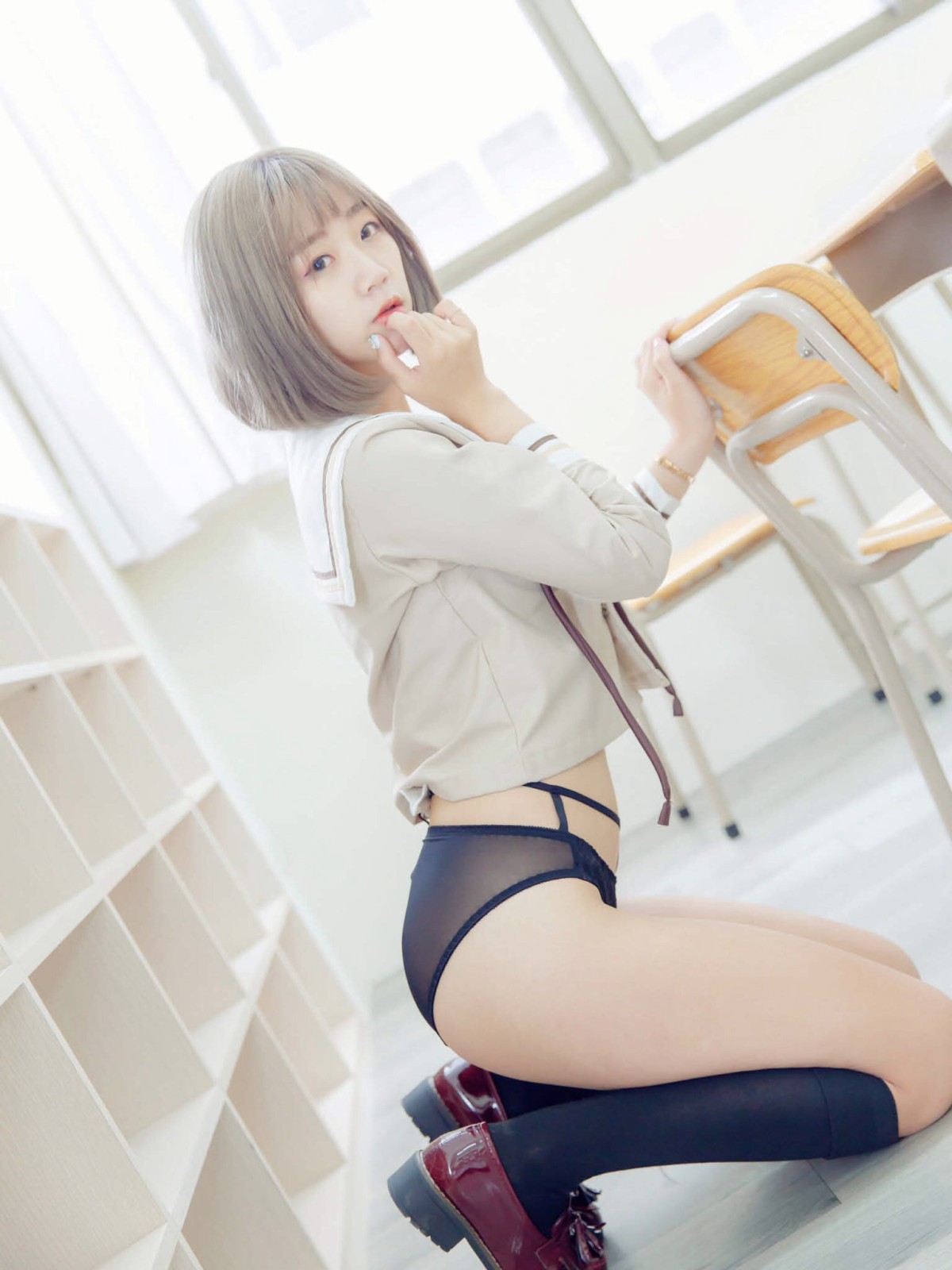 图片[62]-[JUICY]多汁女孩阮靖貽 水手服挑逗可爱单纯学生 – COSPLAY-小乔阁