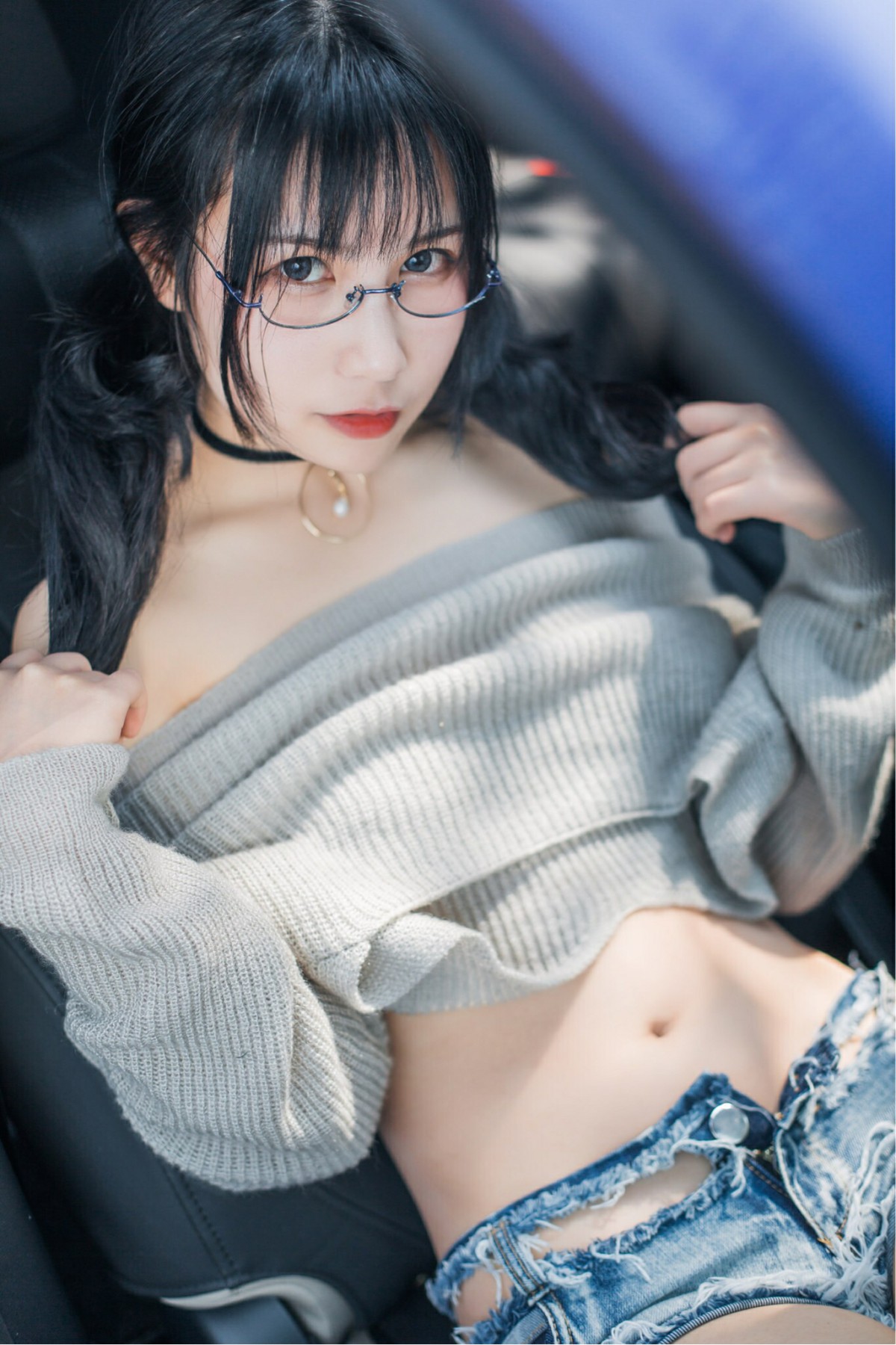 图片[28]-COSER美女逐月su – 车内篇 – COSPLAY-小乔阁