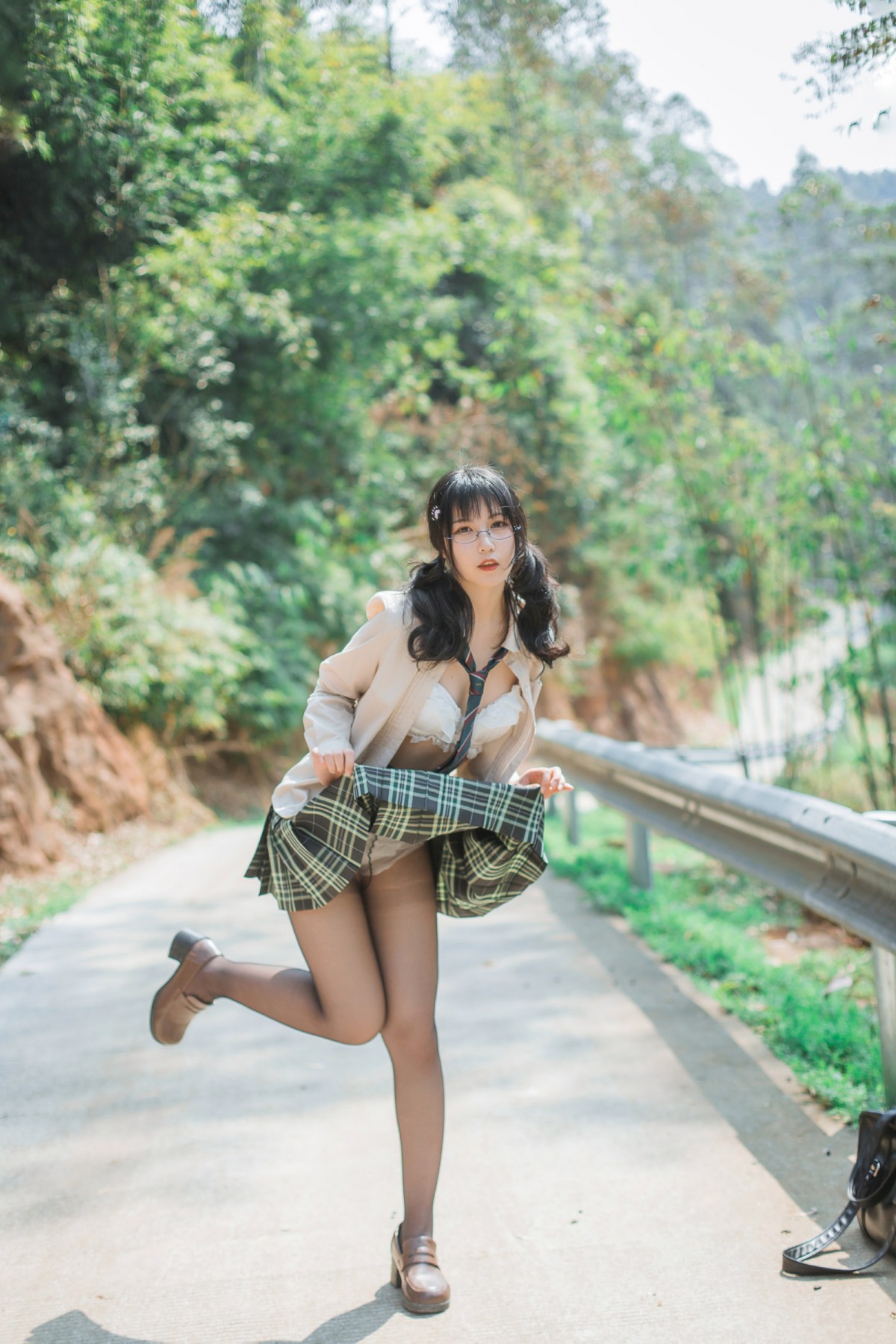 图片[3]-COSER美女逐月su – 乡间小路 – COSPLAY-小乔阁