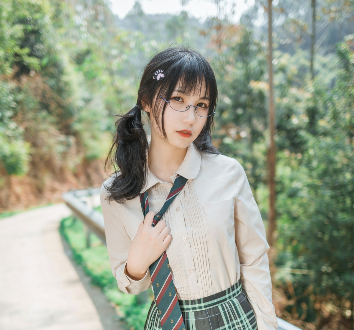图片[19]-COSER美女逐月su – 乡间小路 – COSPLAY-小乔阁